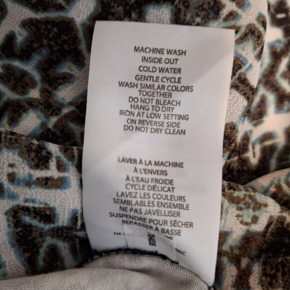 Plus 1x Chiffon Flounce Ruffle Summer Beachy Maxi Dress Aqua Blue Brown Strappy - Picture 10 of 10